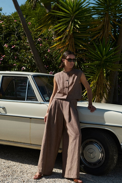 SEF GIRONE PANTS ICED COFFEE