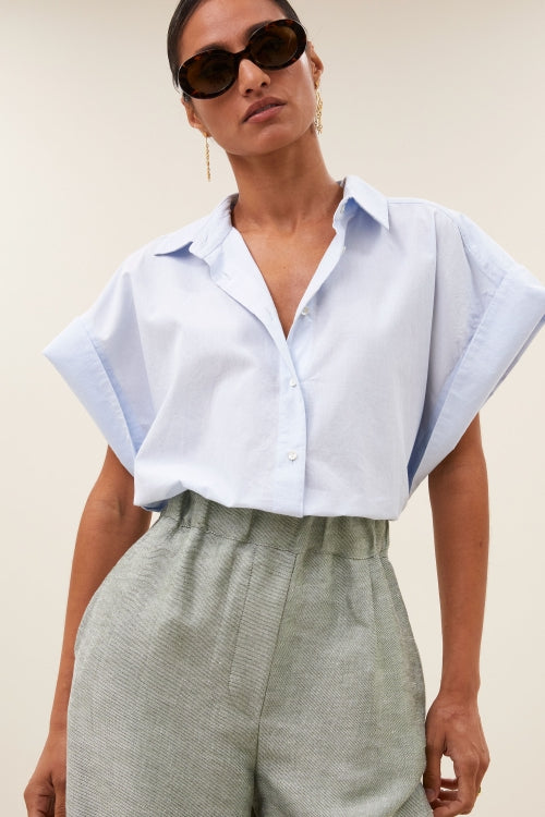 CELIN GLOSS PANTS LIGHT MINT