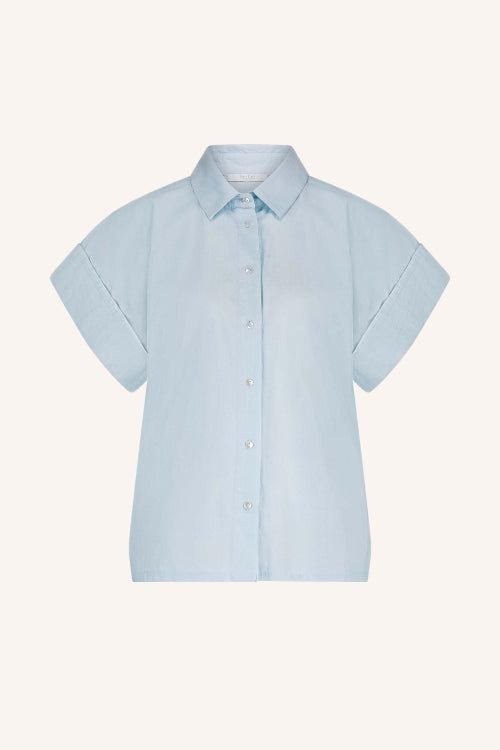 PIXIE CHAMBRAY BLOUSE