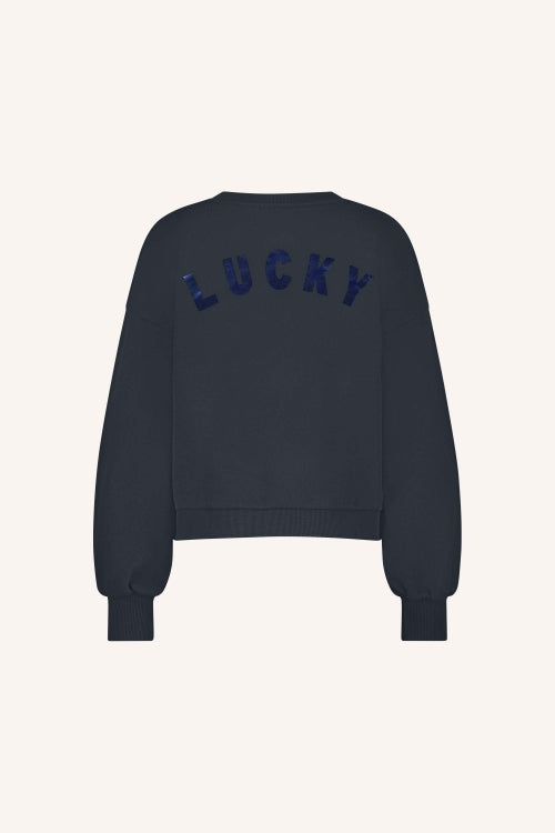 BIBI LUCKY CURVE SWEATER MIDNIGHT