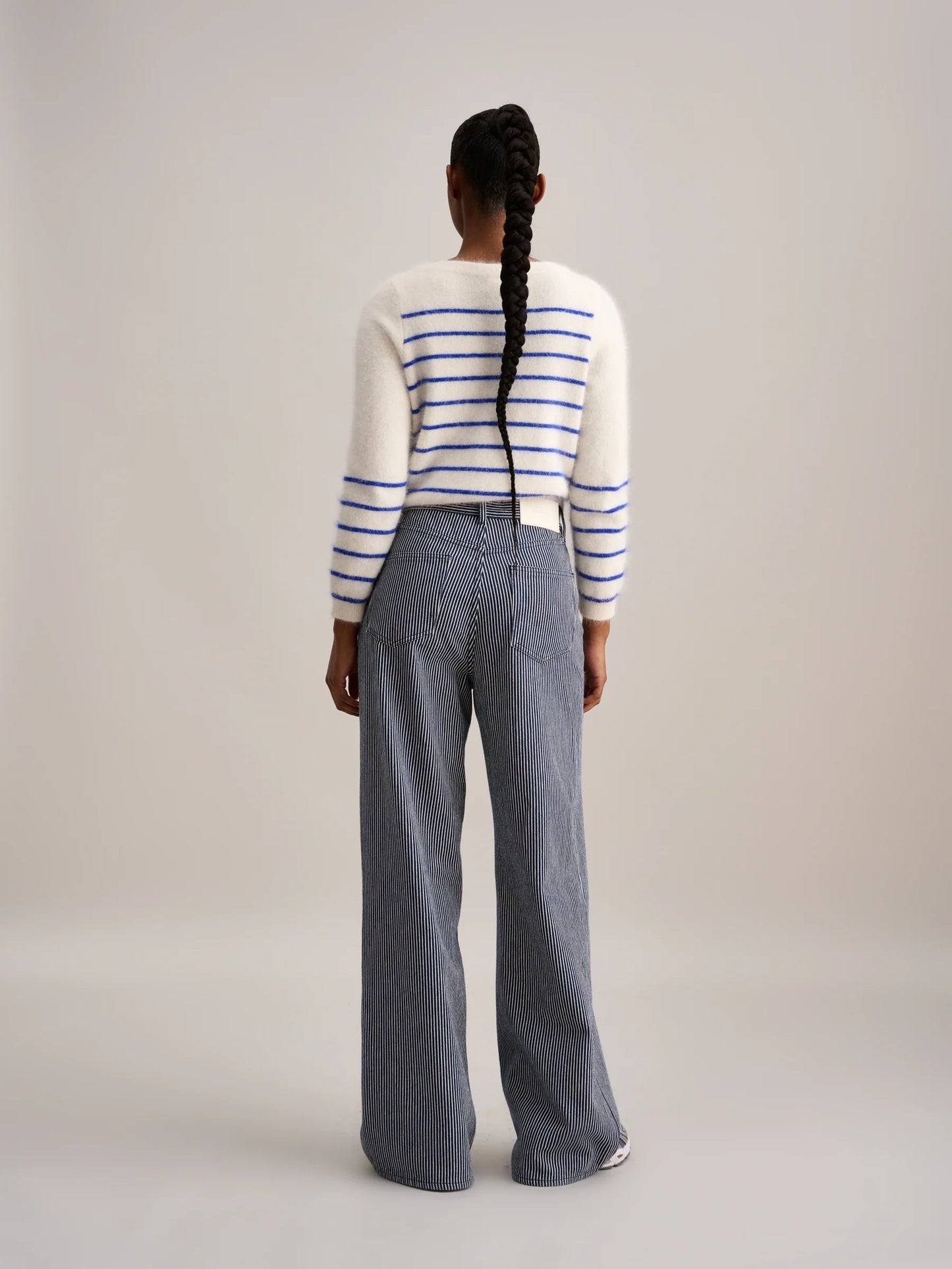 PARTHE STRIPED JEANS