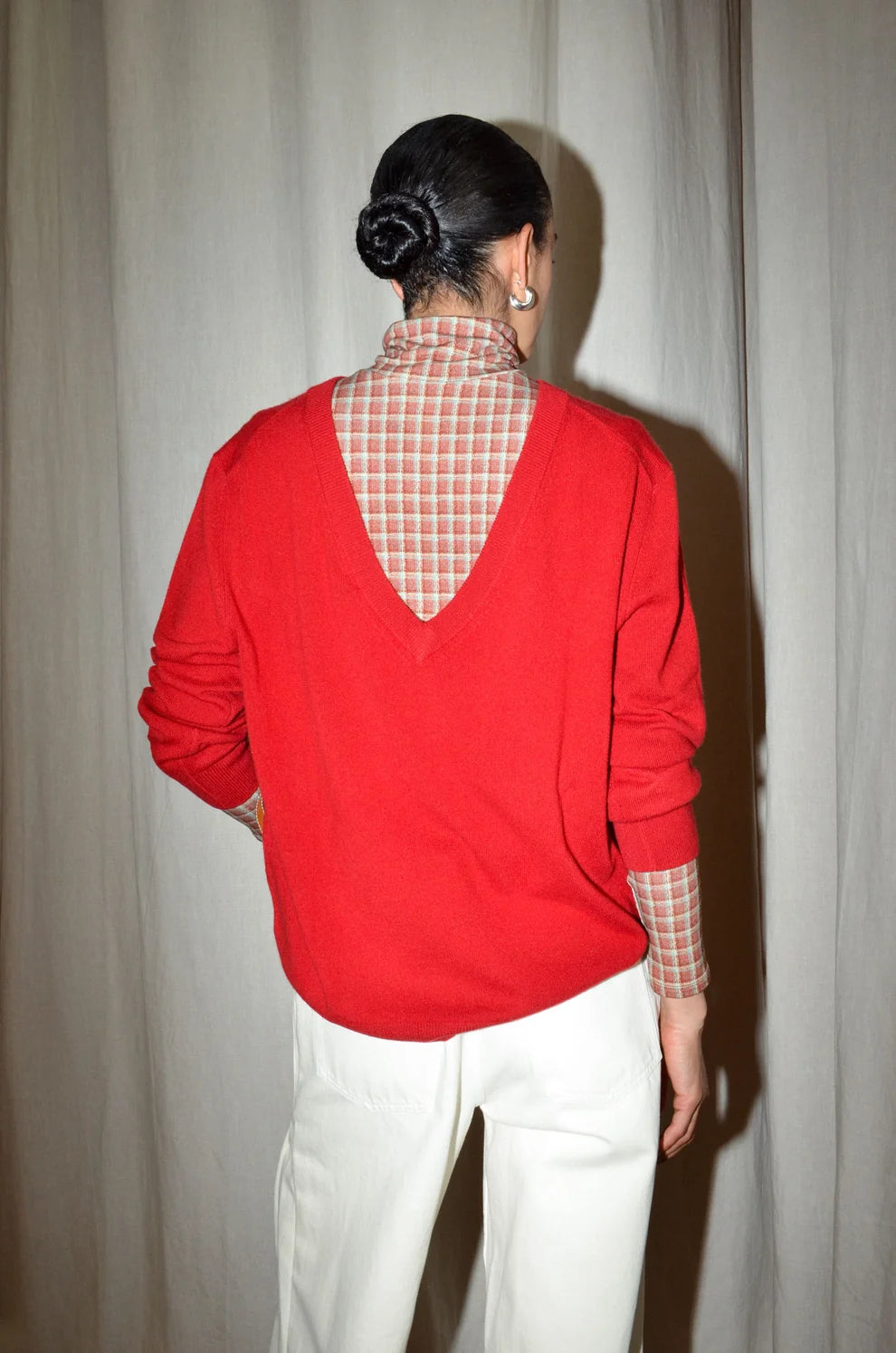 KADE PULLOVER - LIPSTICK RED