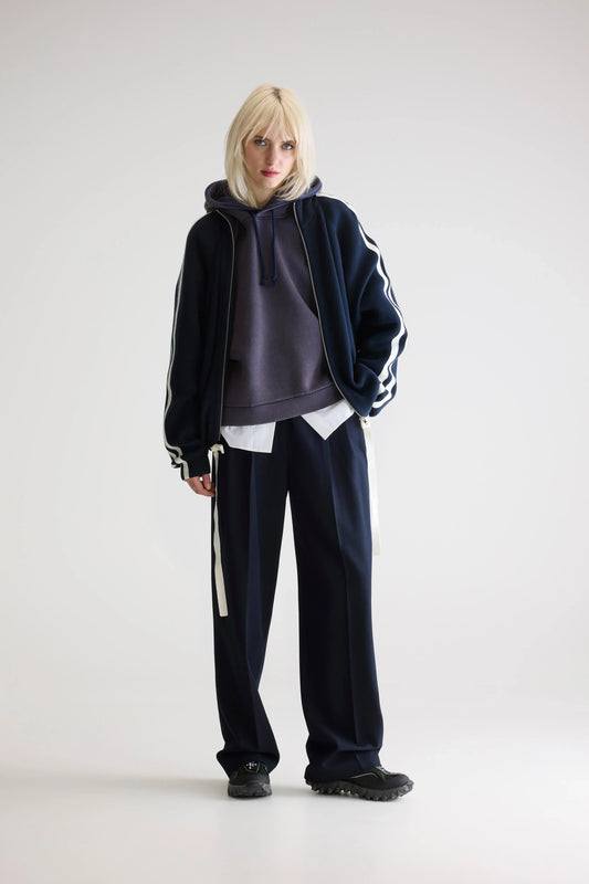 ANGIK ZIPPER CARDIGAN