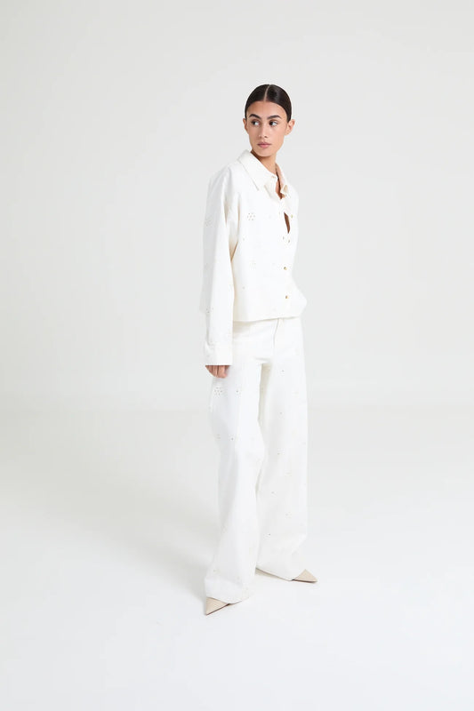 JOEY EMBROIDERY JEANS