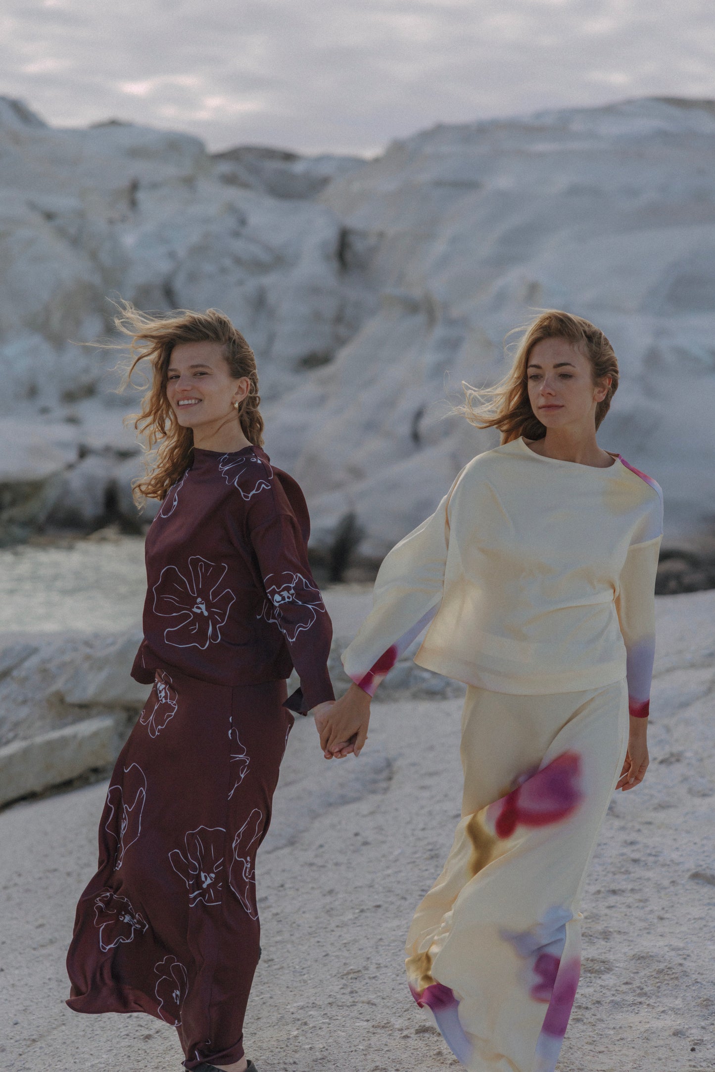 MARTINI BLOUSE YELLOW DIGITAL PRINT