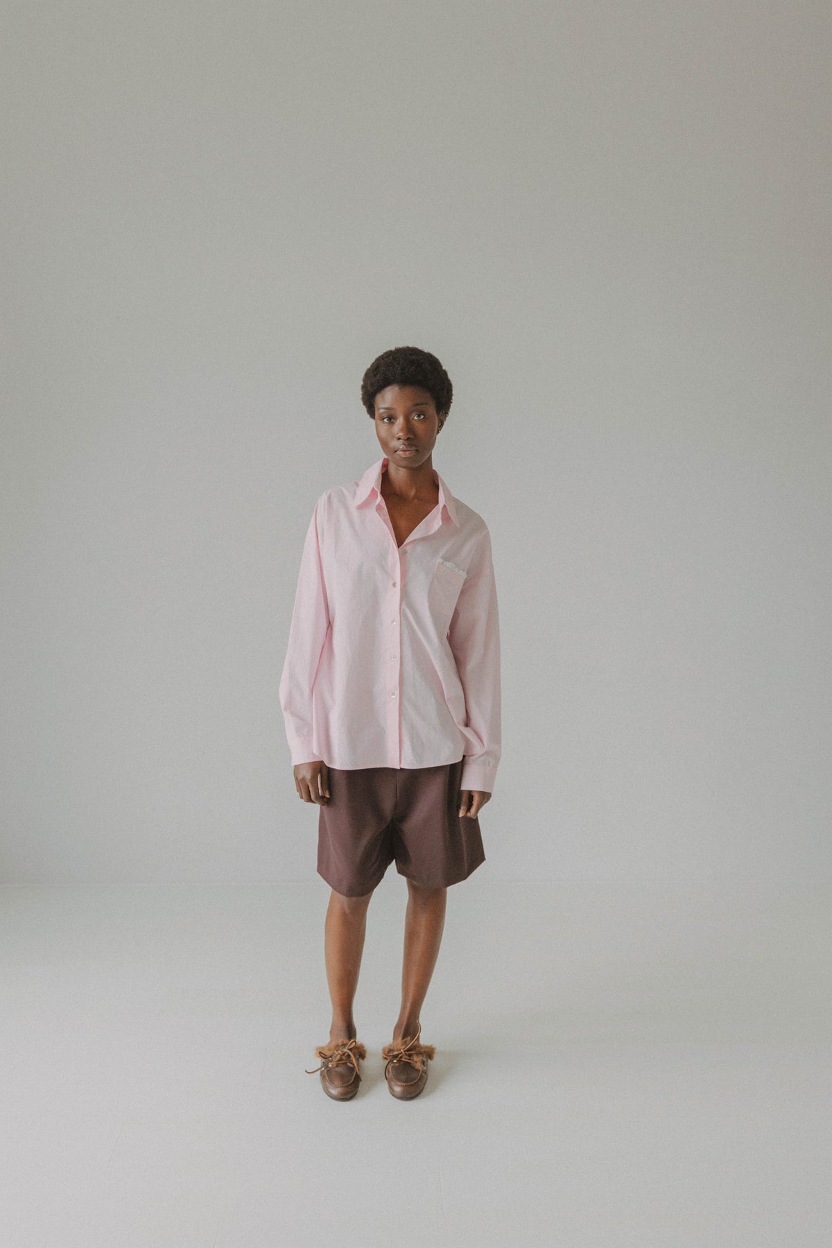 MOON BLOUSE - BABY PINK