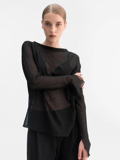LOLA SEE-THROUGH BLOUSE