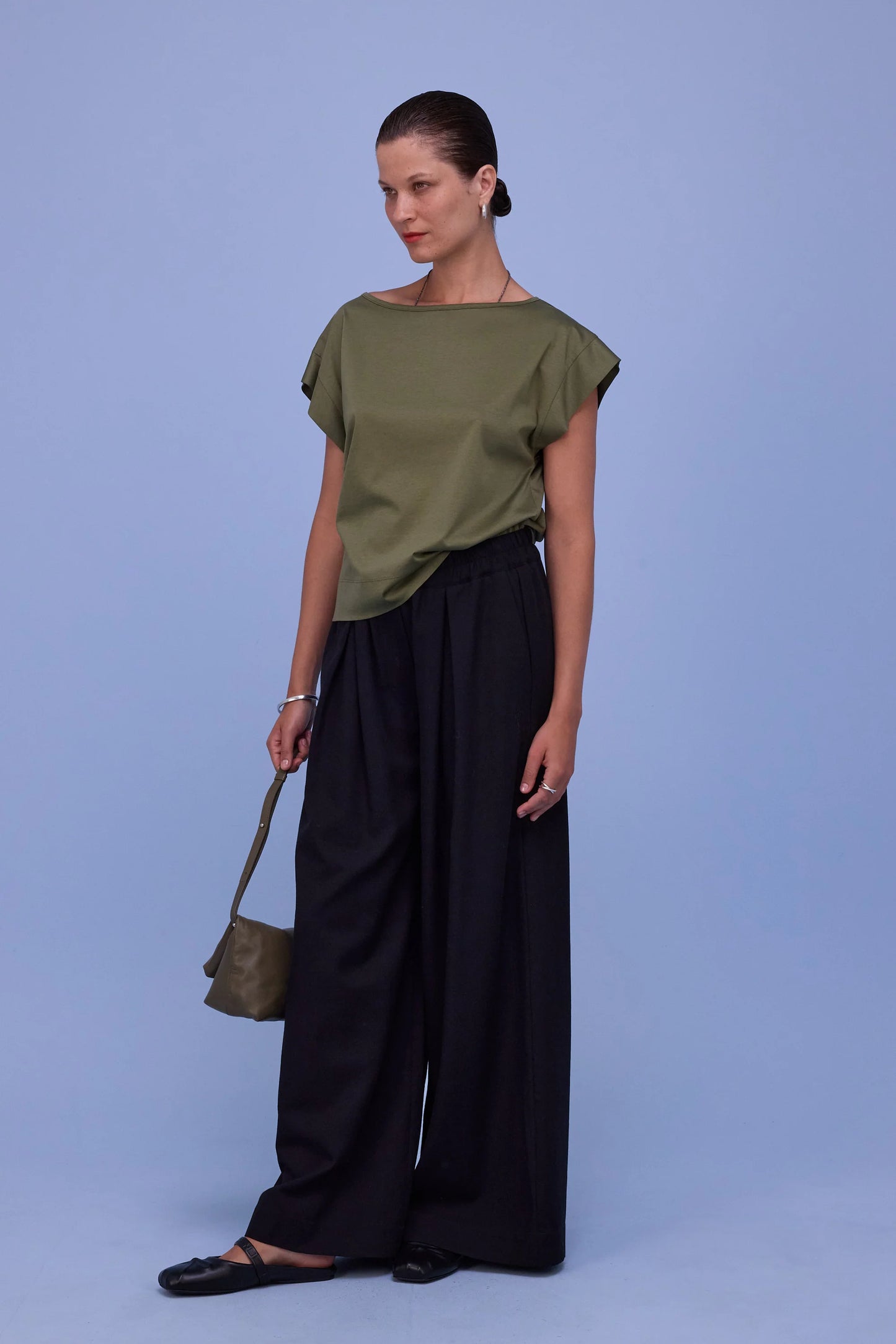 DEMI T-SHIRT DARK OLIVE