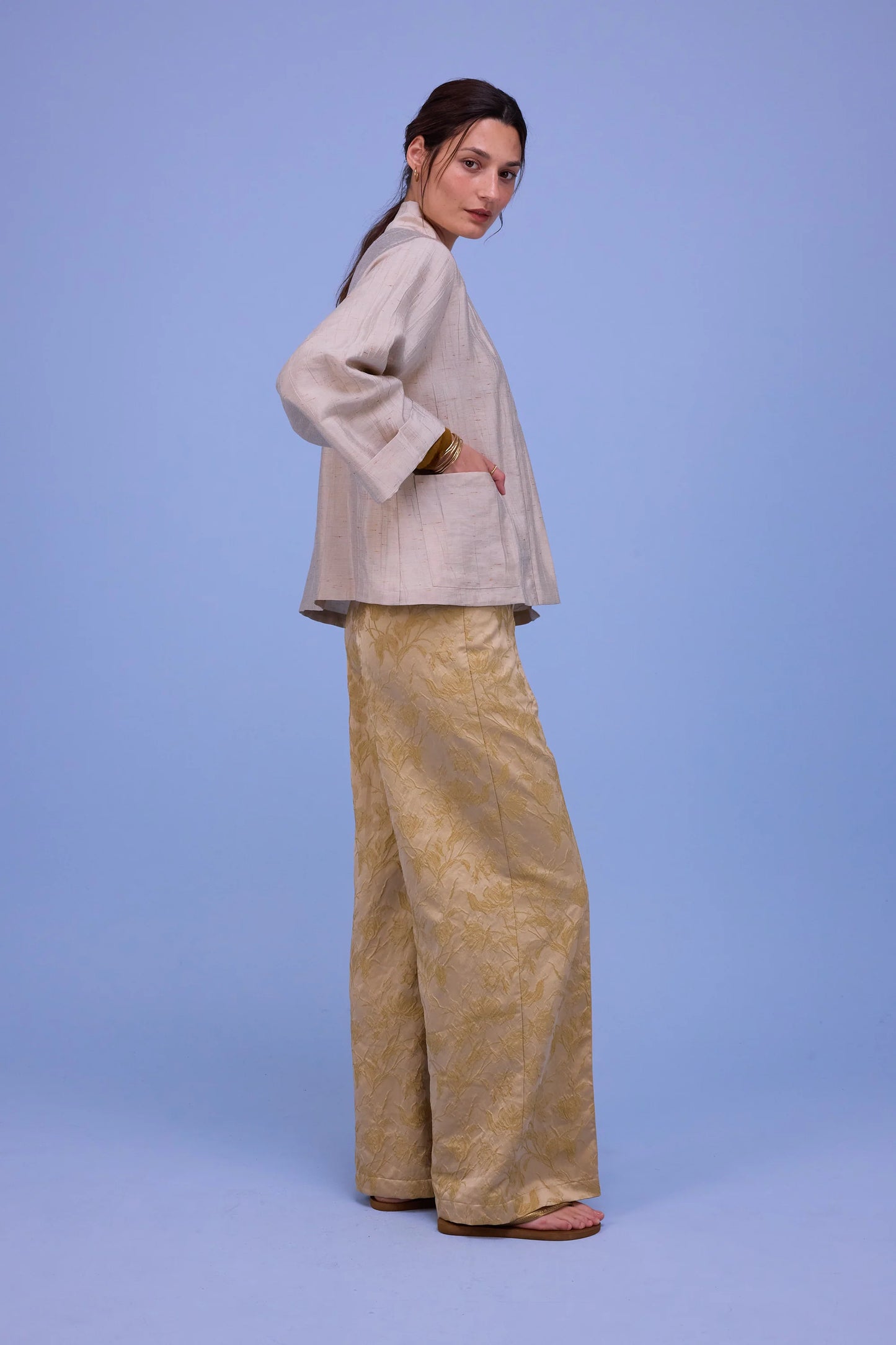 FLENN KIMONO CHAMPAGNE SANTOSO