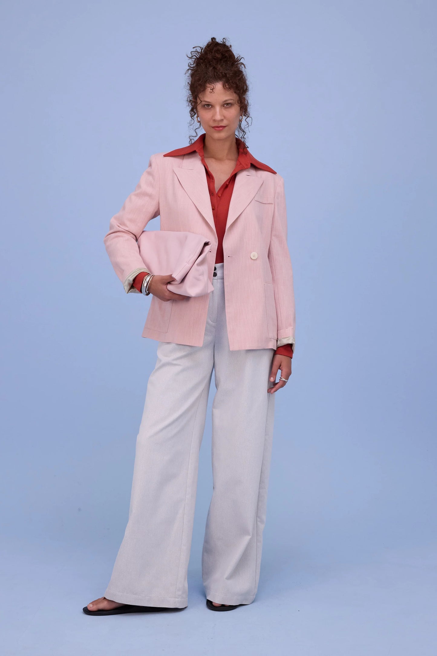 DAVOS BLAZER SOFT ROSE
