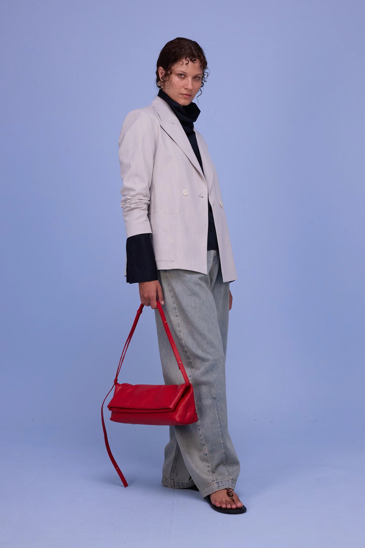 DAVOS BLAZER SOFT GREY