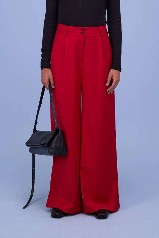 ZOELLA BROEK LIPSTICK RED