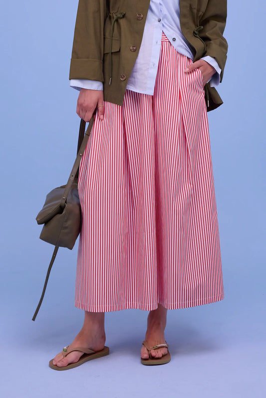 FIEKE ROK RED STRIPES