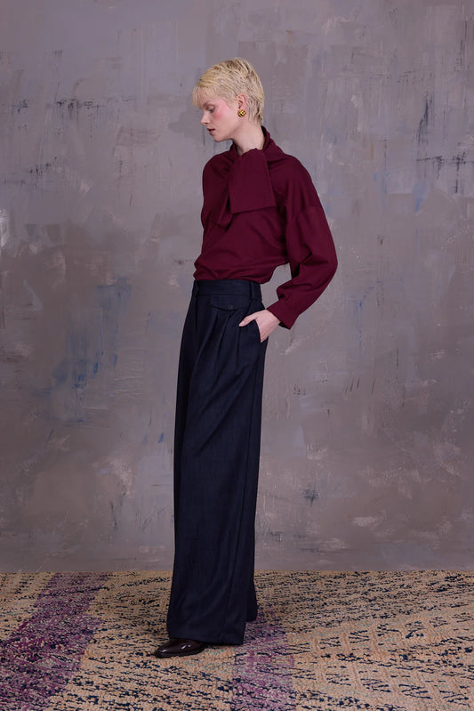 GERTRUDA SWEATER PLUM