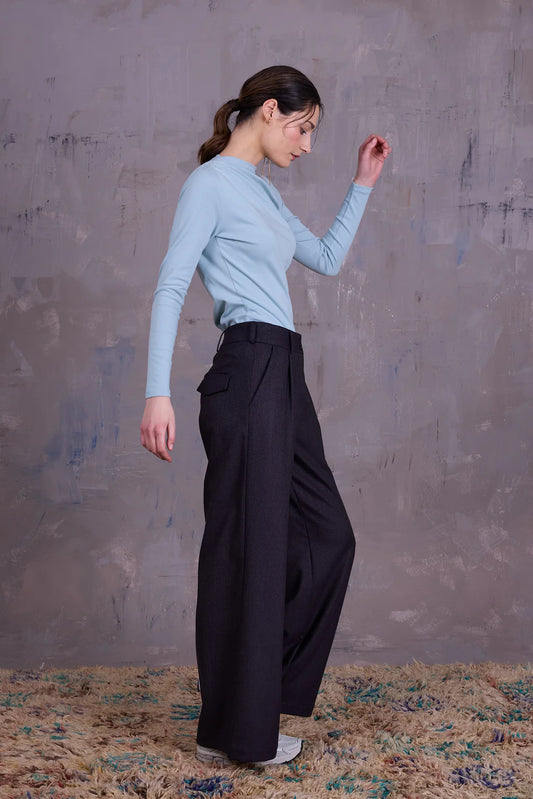 ELAINE T-SHIRT MISTY SAGE