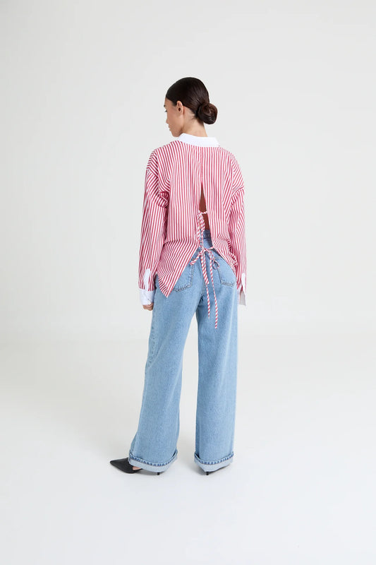 MAX SHIRT RED STRIPES