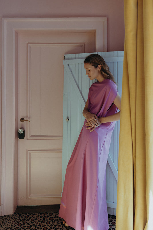 COSMOPOLITAN DRESS PEONY ROSE