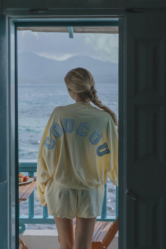 JACKIE SHORT BUTTER YELLOW