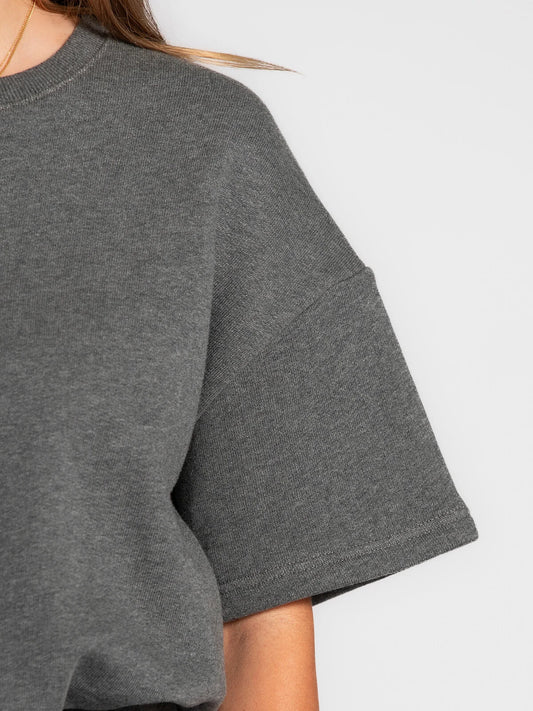 LUCIA CROPPED SHORTSLEEVE