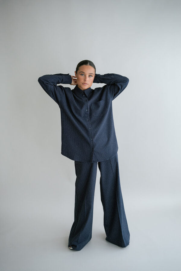SAM PANTS PREDORE STRIPE NAVY