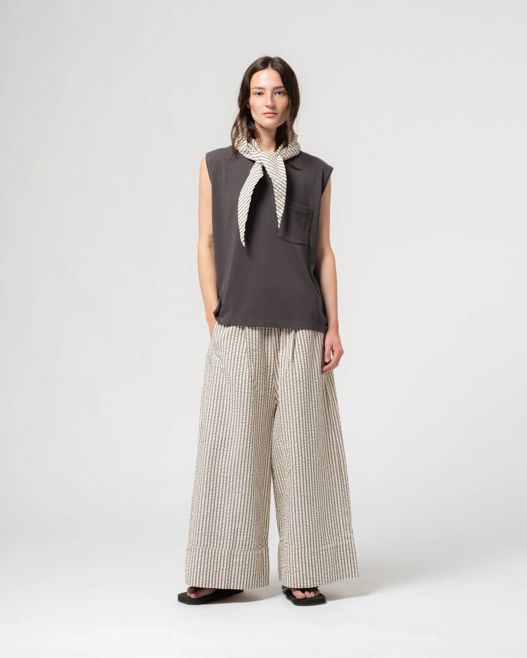 CULOTTE BELFAST SEERSUCKER