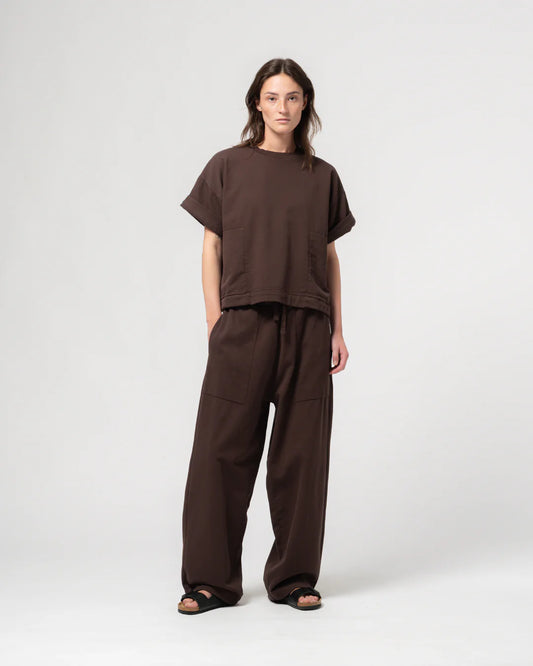 PHYSICAL TEE COFFEE BROWN