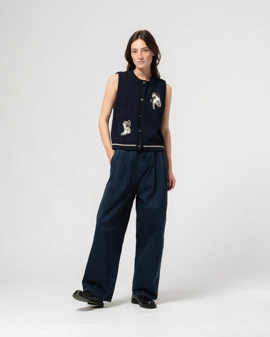 IVY VEST COTTON KNIT