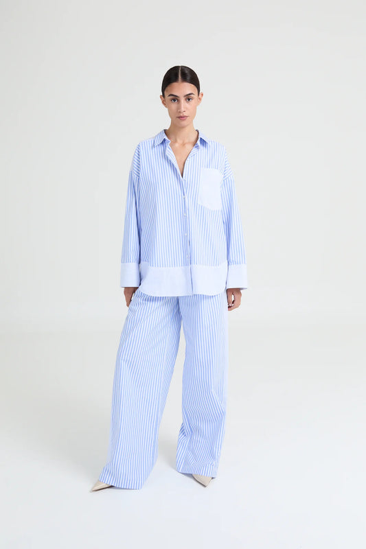 JADE SHIRT BLUE STRIPED