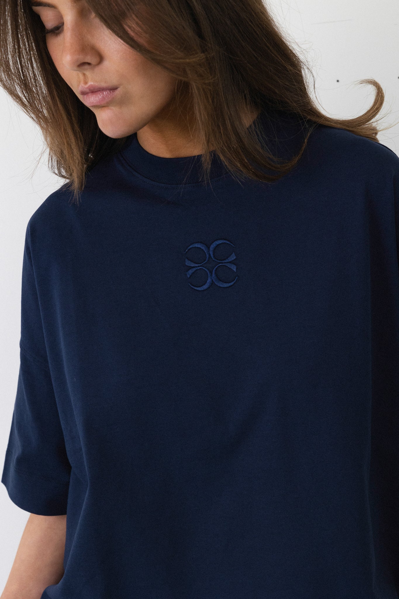 MIMOSA TEE SHORT SLEEVES NAVY