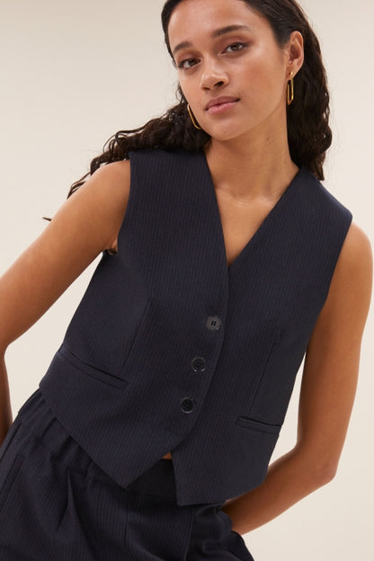 LYNN COPPER STRIPE GILET