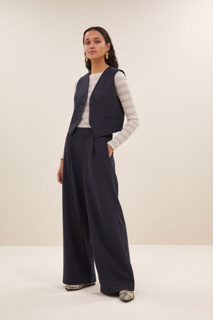 LYNN COPPER STRIPE GILET