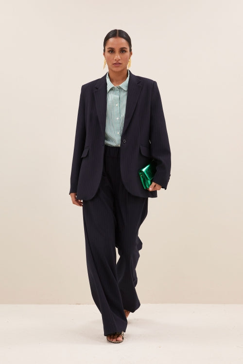 JILL PINSTRIPE BLAZER
