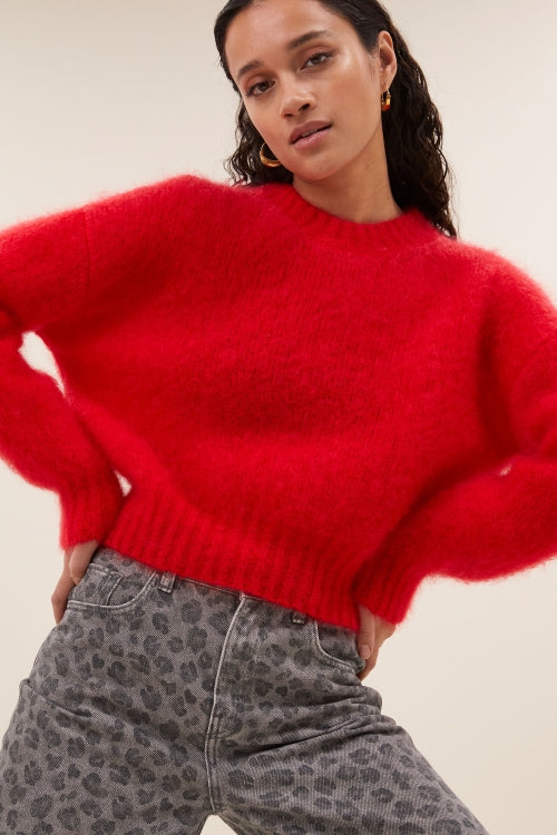 SONNY PULLOVER SCARLETT RED
