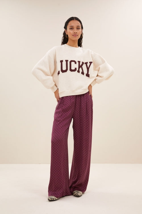 BIBI PATCHWORK SWEATER