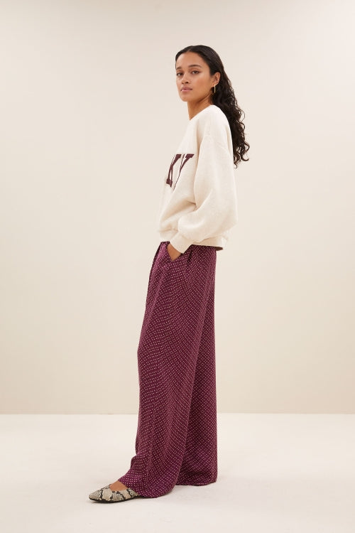 BIBI PATCHWORK SWEATER