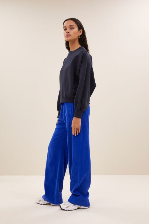 BIBI LUCKY CURVE SWEATER MIDNIGHT