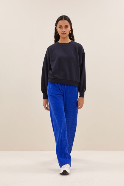 BIBI LUCKY CURVE SWEATER MIDNIGHT