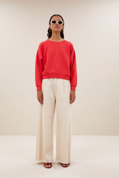 CARRIE SWEATER POPPY RED