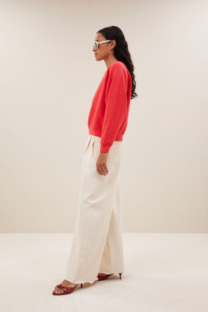 CARRIE SWEATER POPPY RED