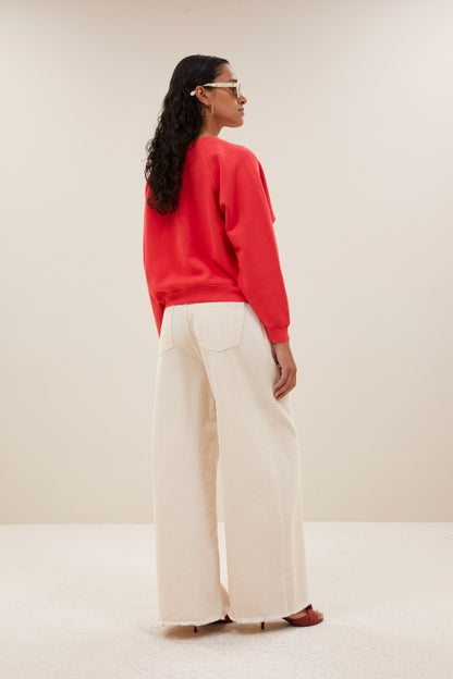 CARRIE SWEATER POPPY RED