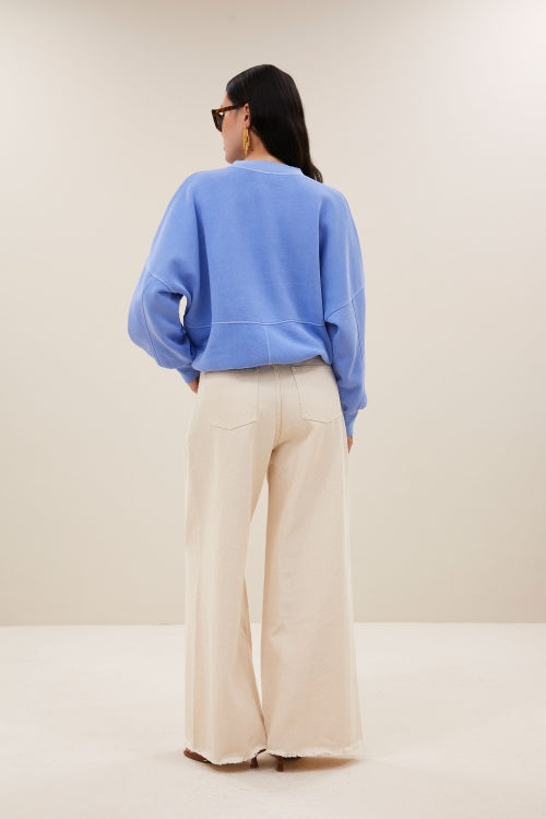 MALYN SWEATER CITY BLUE