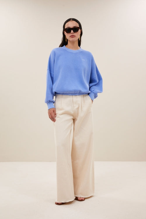 MALYN SWEATER CITY BLUE
