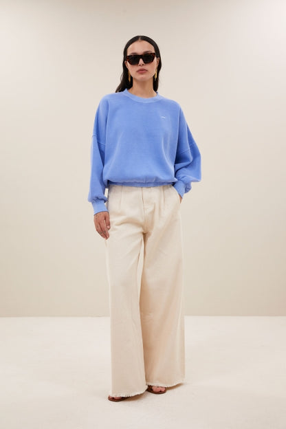MALYN SWEATER CITY BLUE