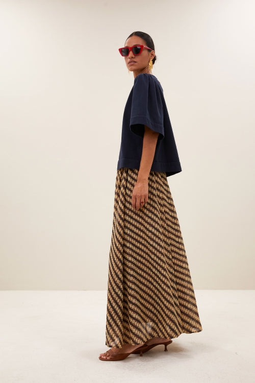 OLIVIA TWILL BLOUSE
