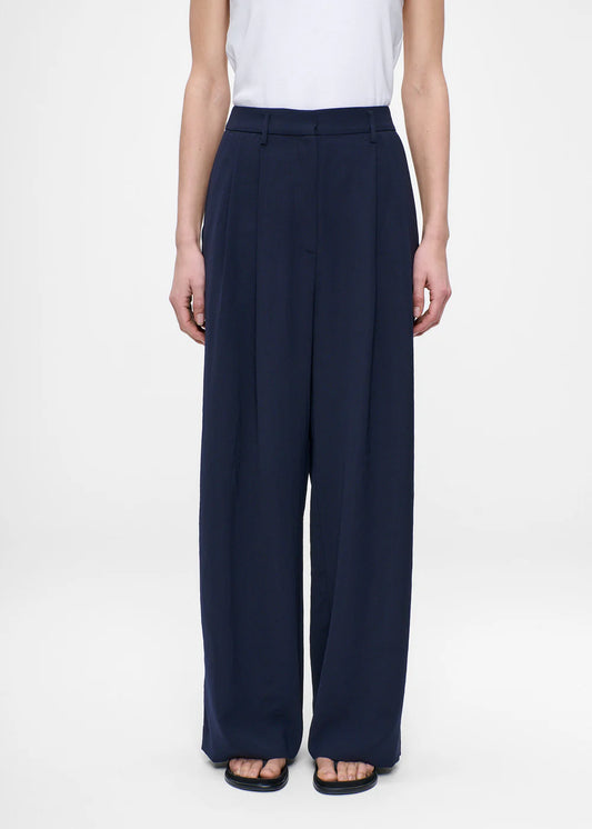 JAPANESE CRÊPE JADE PANTS