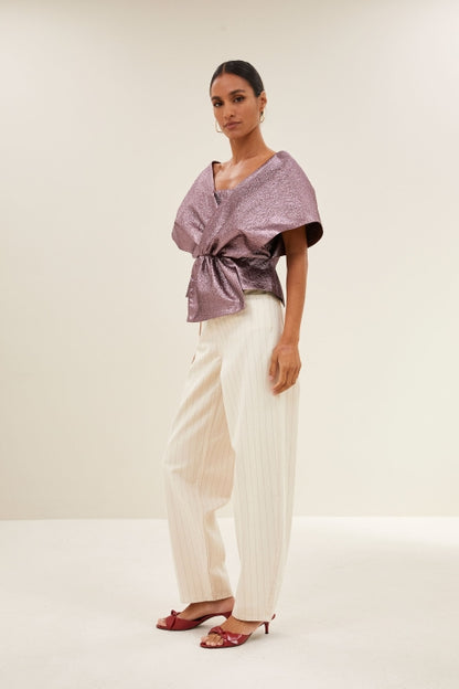 SIMONE METALLIC TOP