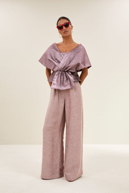 SIMONE METALLIC TOP