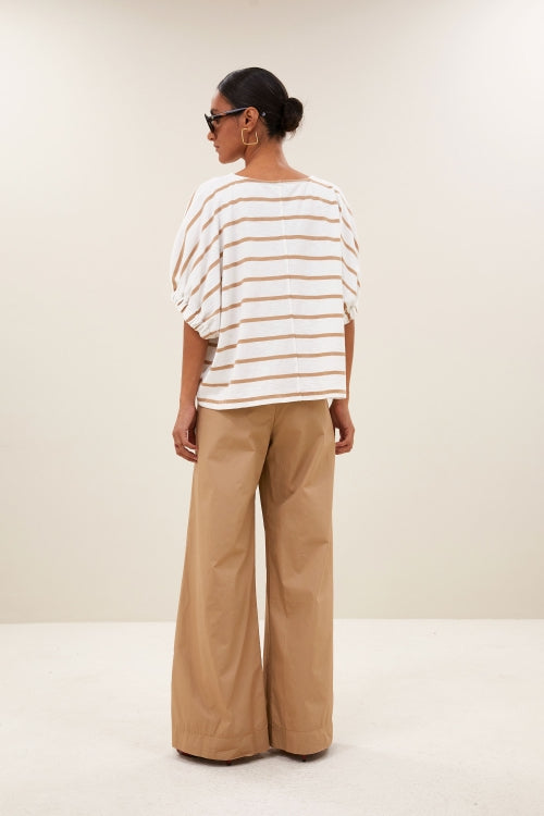 MERLE HEAVY FLAME STRIPE TOP