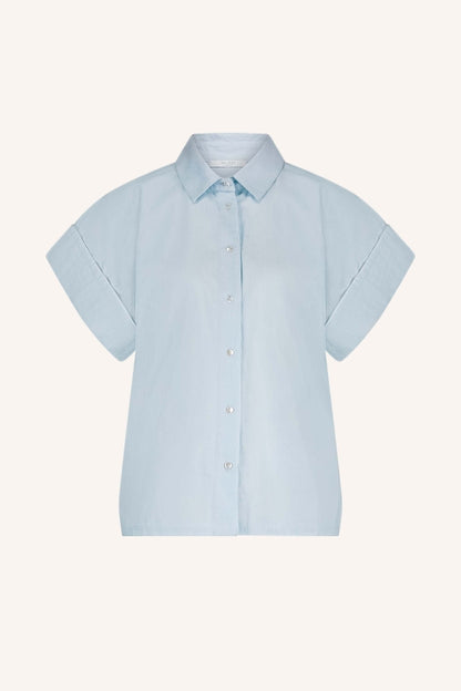 PIXIE CHAMBRAY BLOUSE