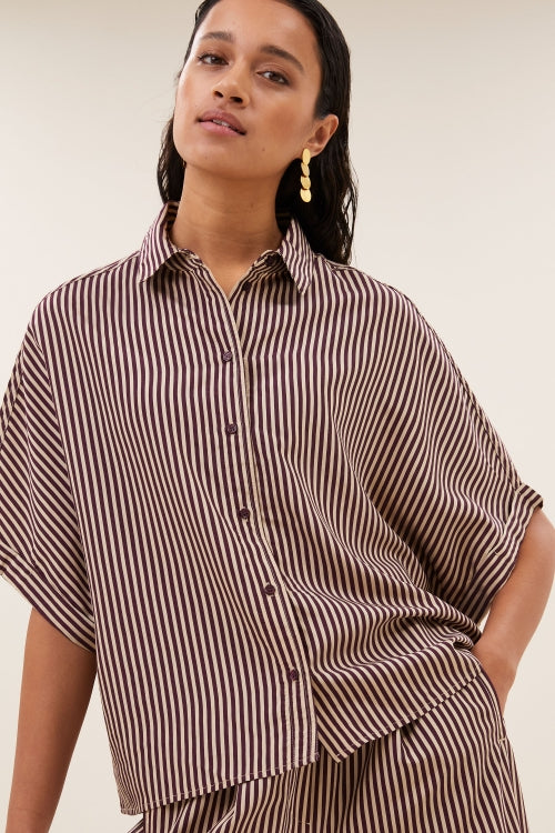 SUNNY STRIPE BLOUSE